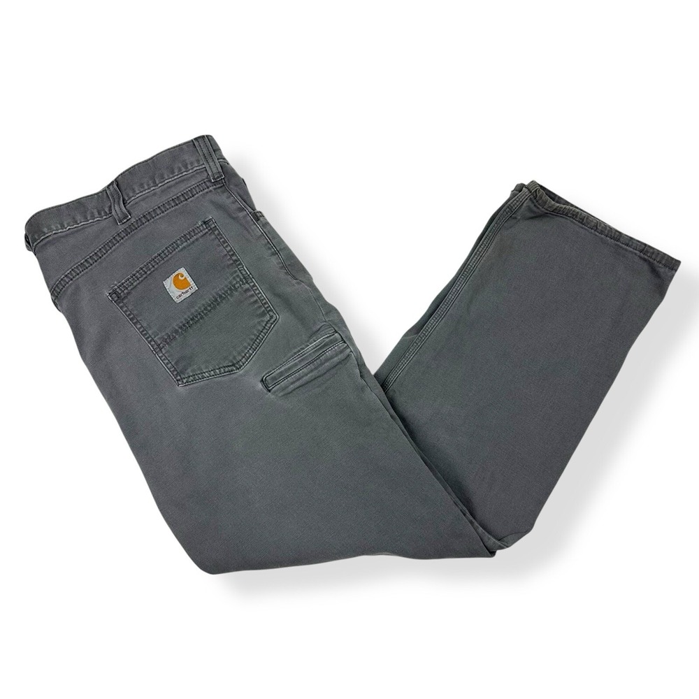 Carhartt Men's Rugged Relaxed Fit Canvas Work Pants 40x32 Gray Outdoors‎ - Picture 15 of 15